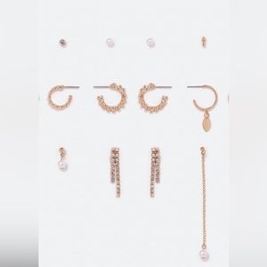 Florence pearl mix earrings multi pack